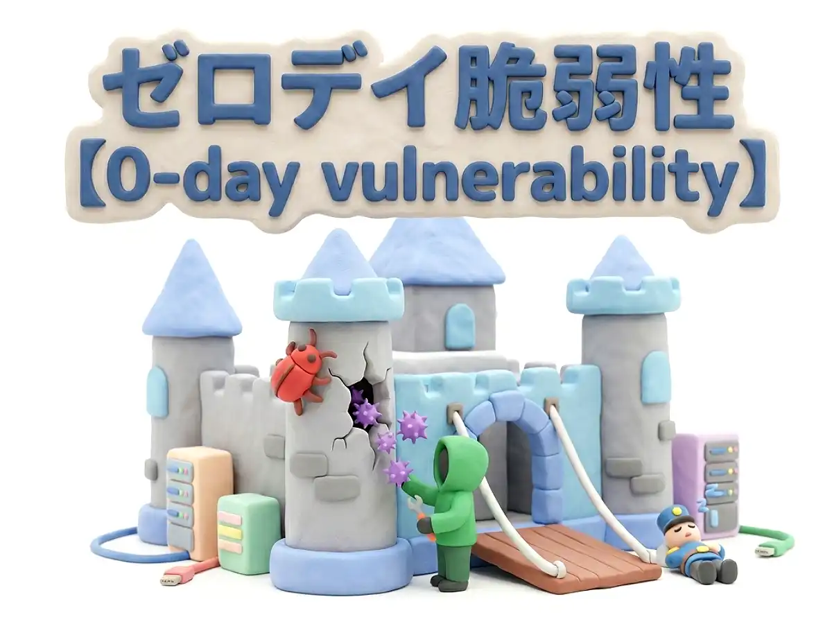 ゼロデイ脆弱性のイメージ画像
