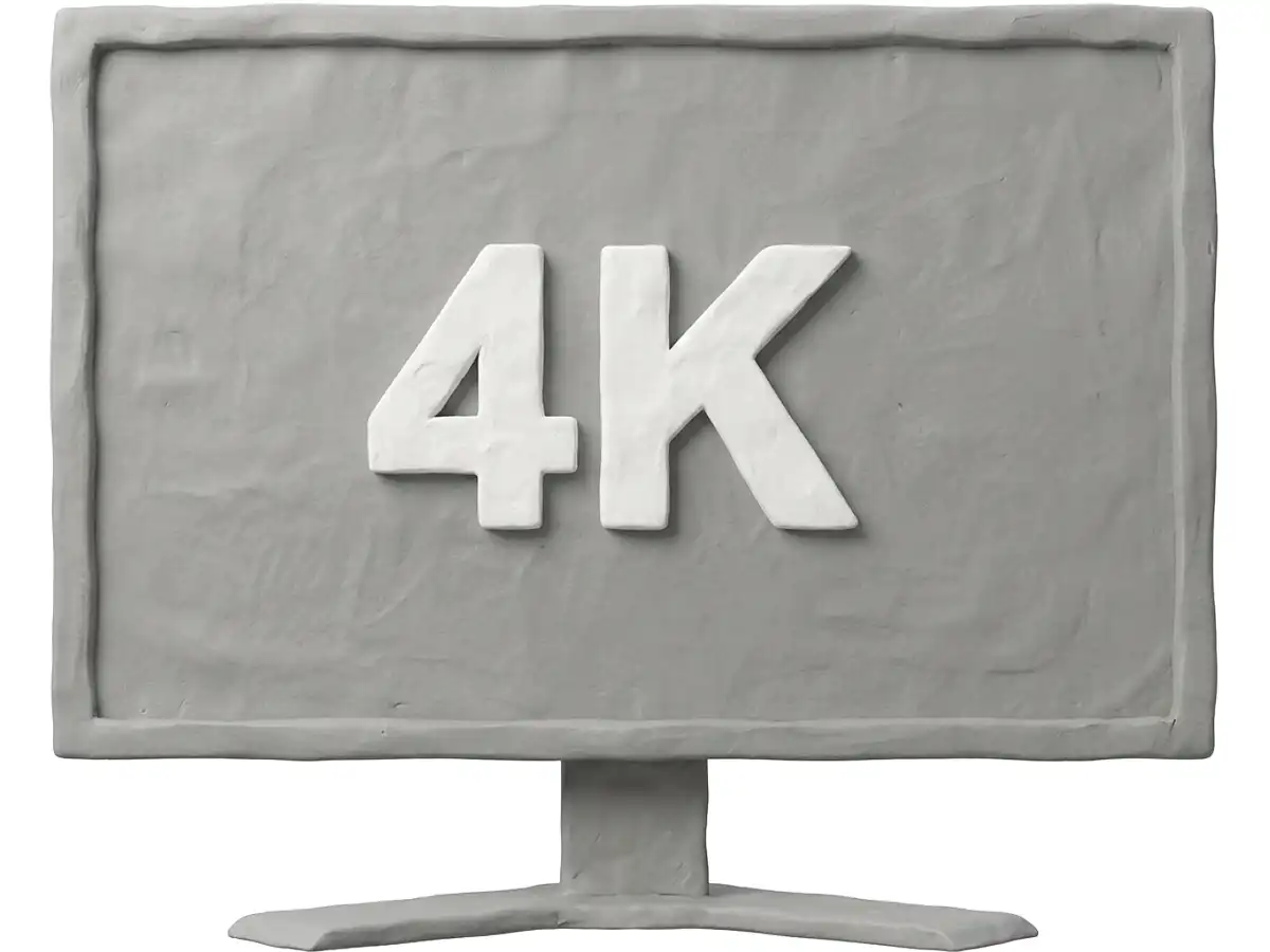 4K解像度のイメージ画像