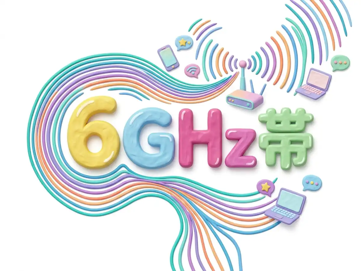6GHz帯のイメージ画像
