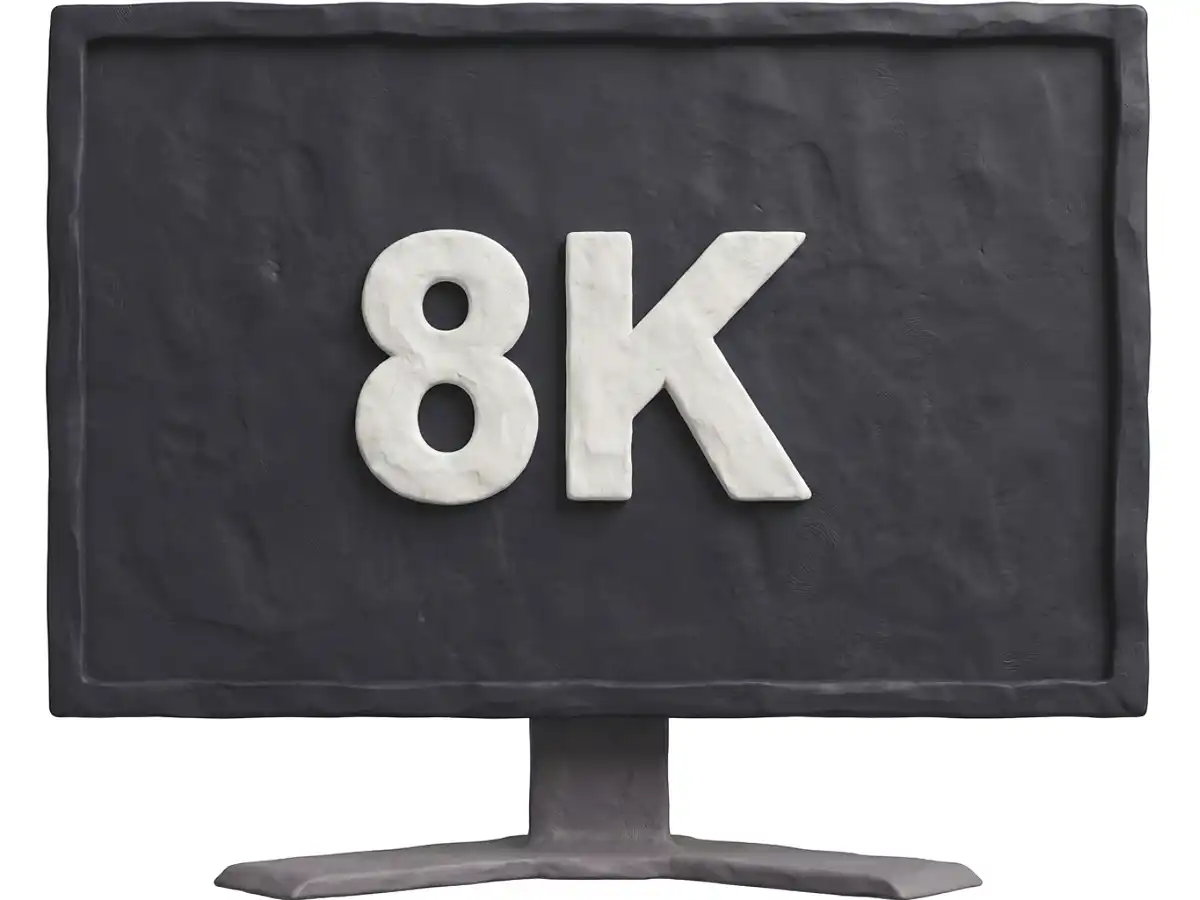 8K解像度のイメージ画像