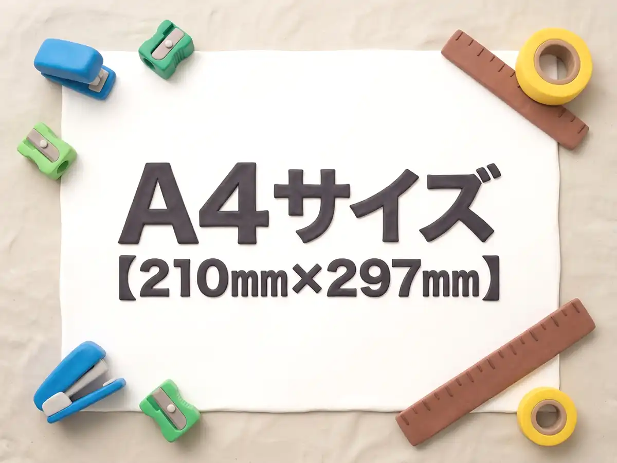 A4サイズのイメージ画像
