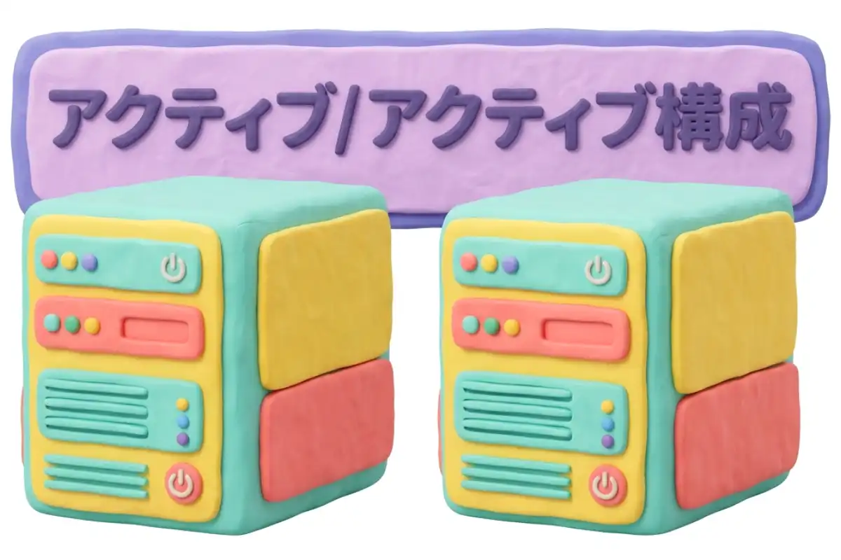 アクティブ/アクティブ構成のイメージ画像