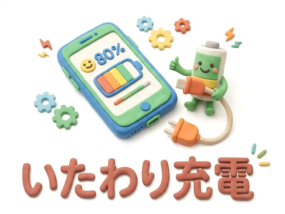 いたわり充電のイメージ画像