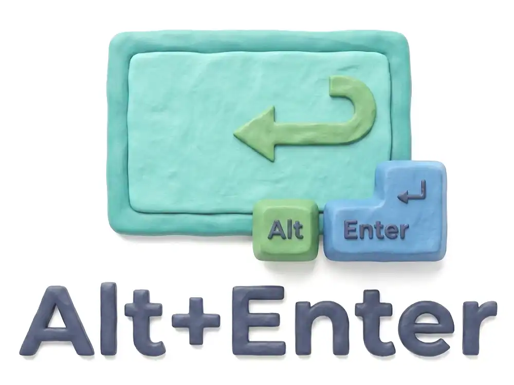 Alt+Enterのイメージ画像