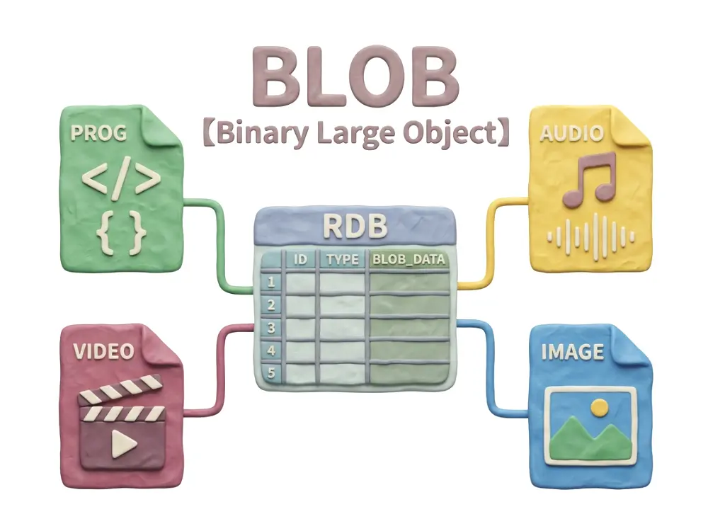 BLOBのイメージ画像