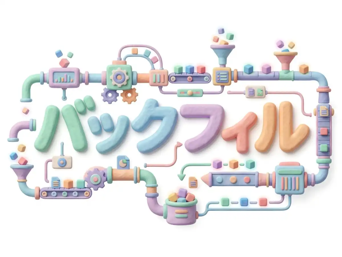 バックフィルのイメージ画像