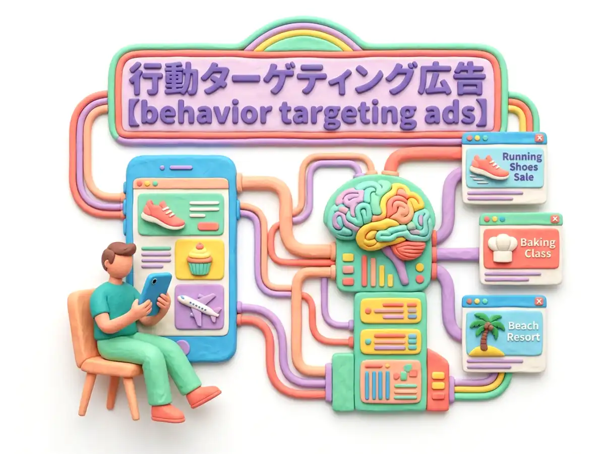 行動ターゲティング広告のイメージ画像