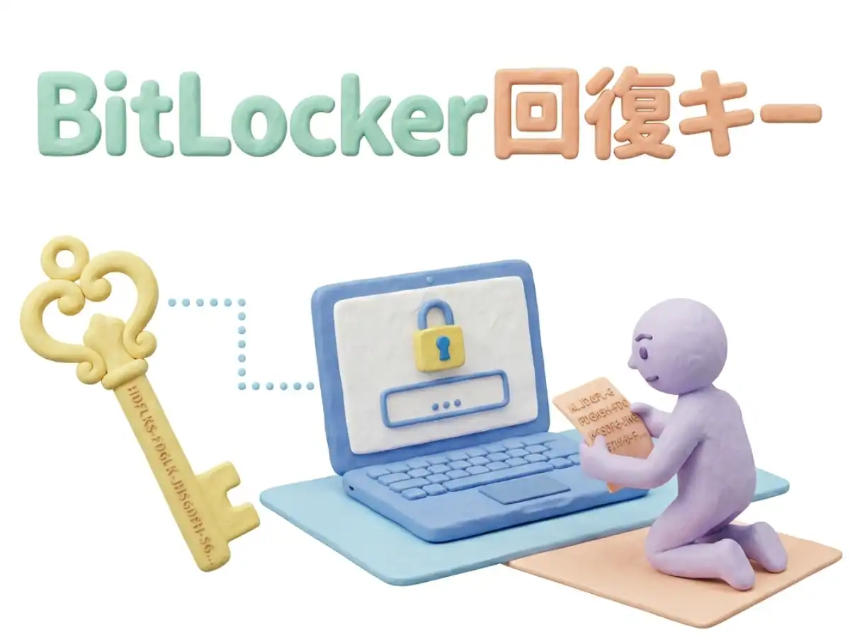 BitLocker回復キーのイメージ画像