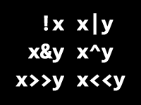 ビット演算子のイメージ画像