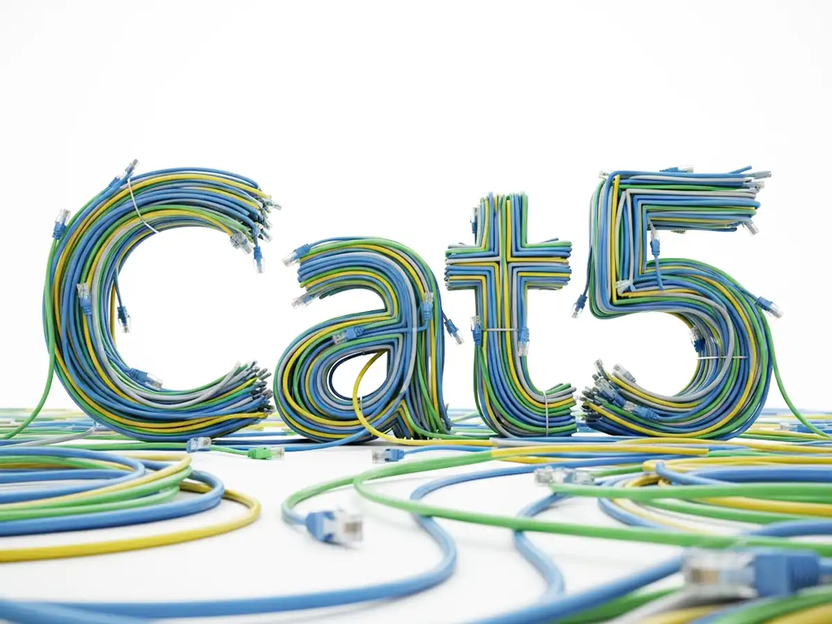 Cat5ケーブルのイメージ画像