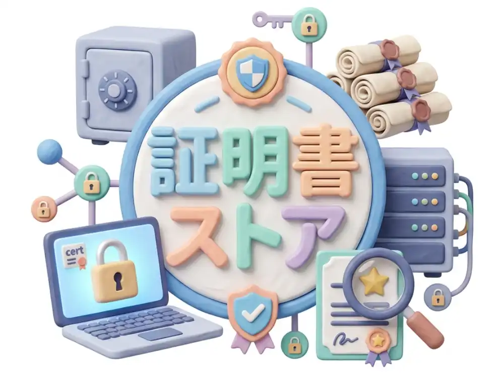 証明書ストアのイメージ画像