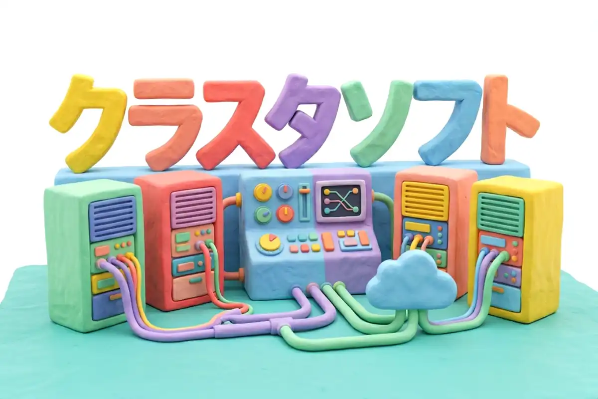 クラスタソフトのイメージ画像