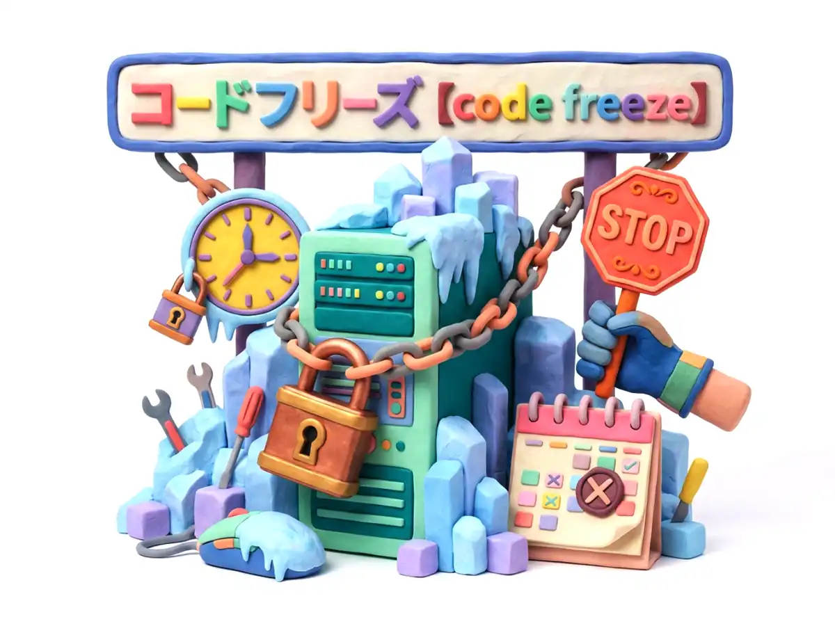 コードフリーズのイメージ画像