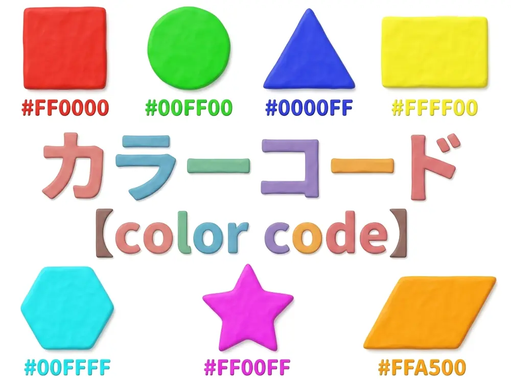 カラーコードのイメージ画像