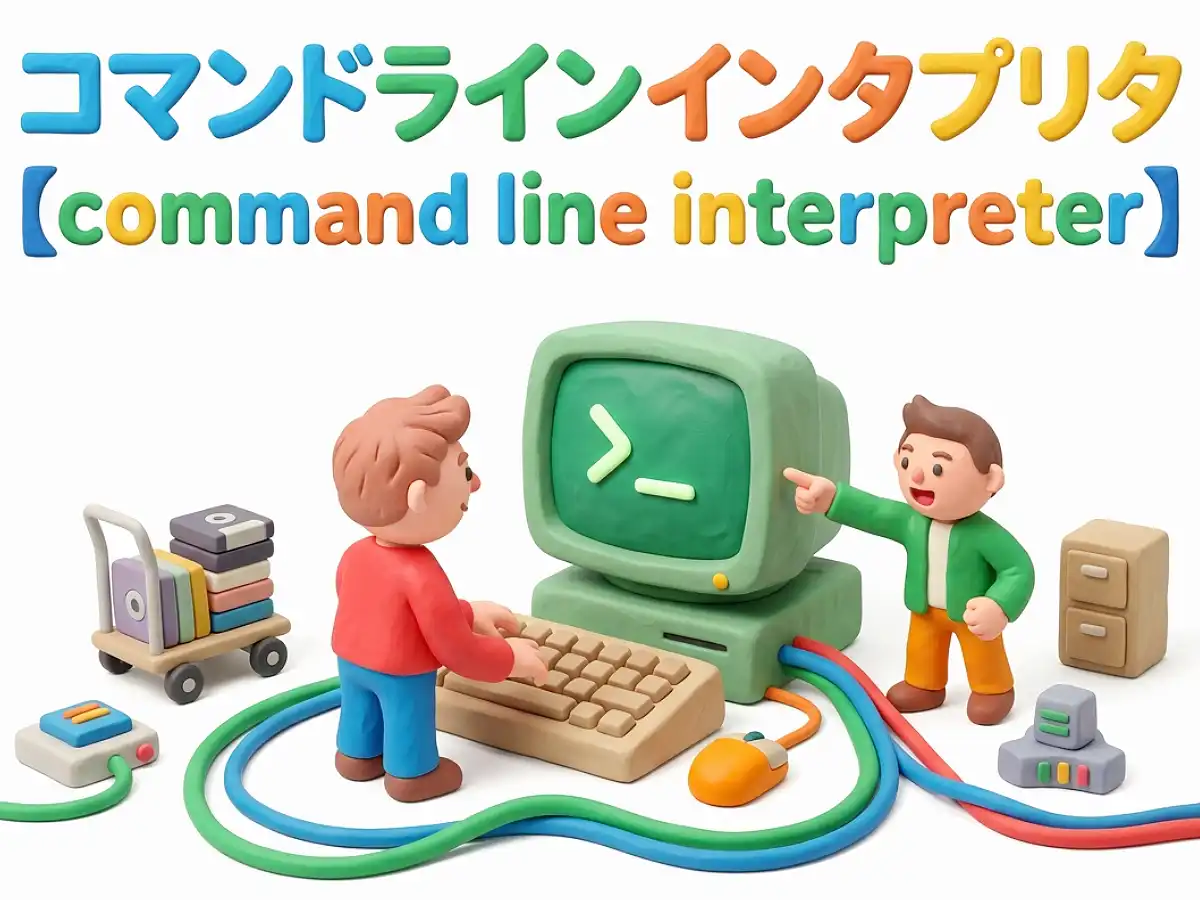 コマンドラインインタプリタのイメージ画像