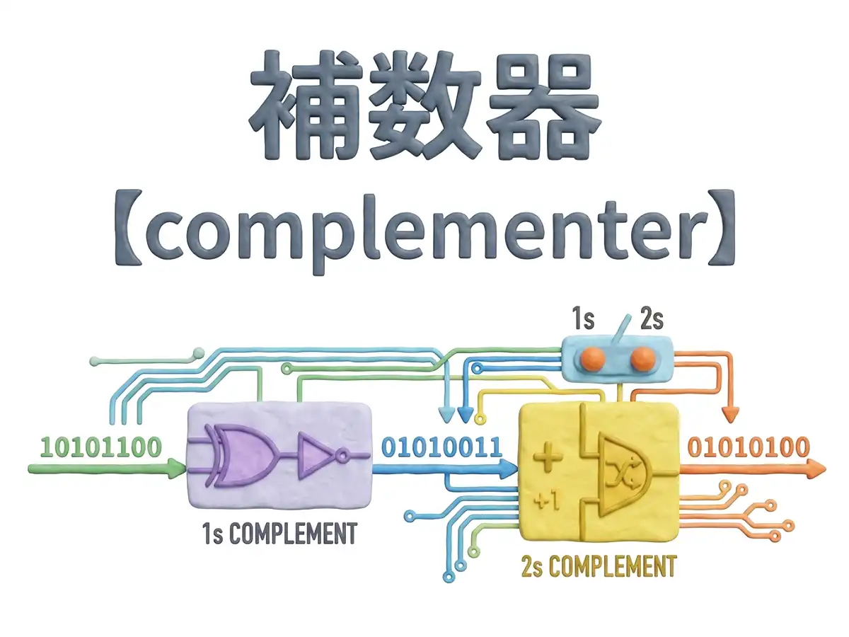 補数器のイメージ画像