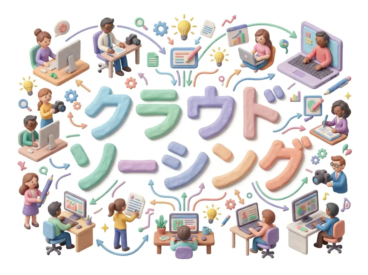 クラウドソーシングのイメージ画像