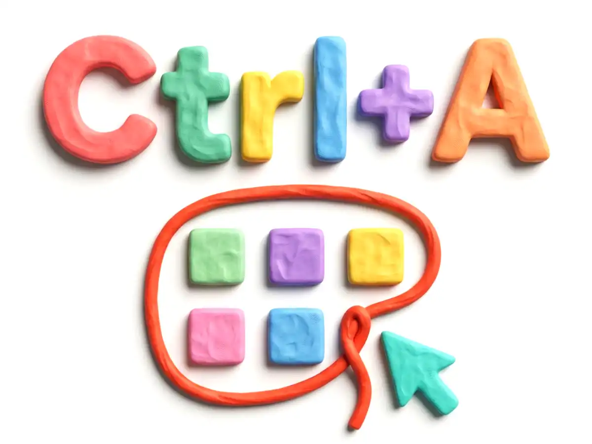 Ctrl+Aのイメージ画像