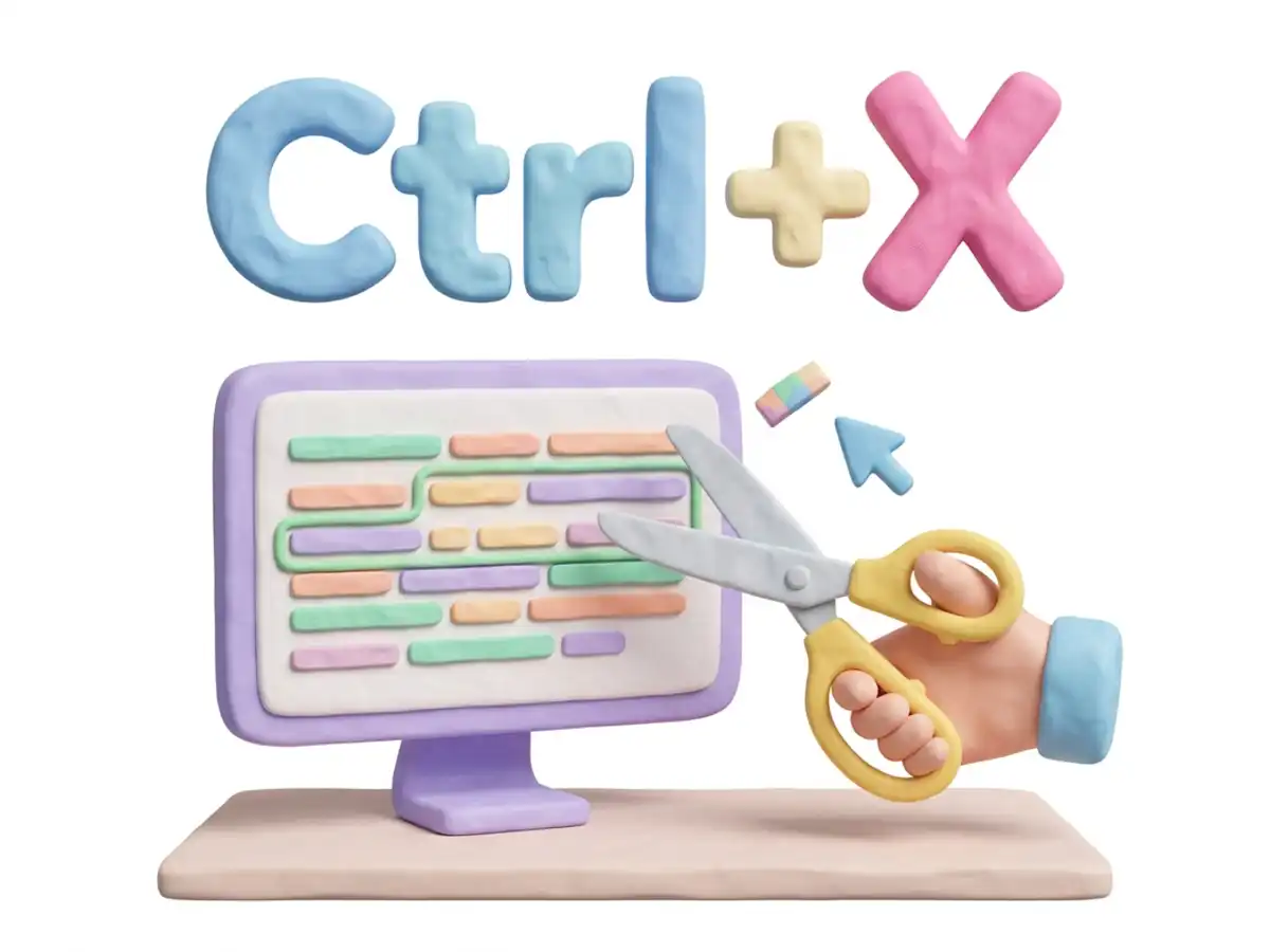 Ctrl+Xのイメージ画像