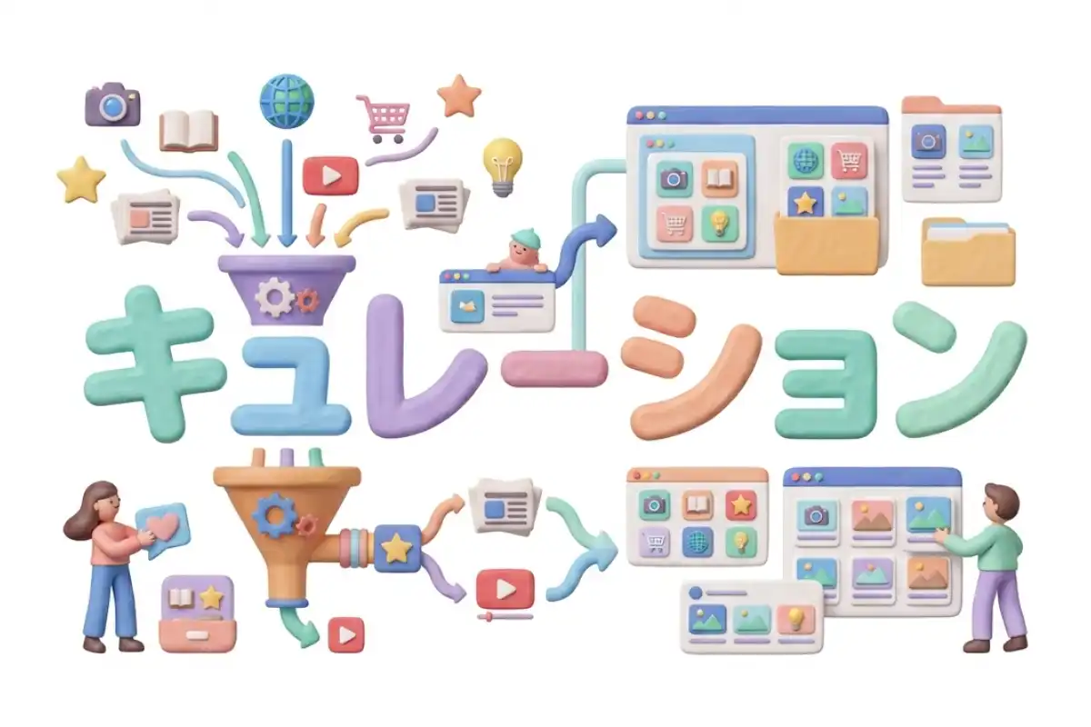 キュレーションのイメージ画像