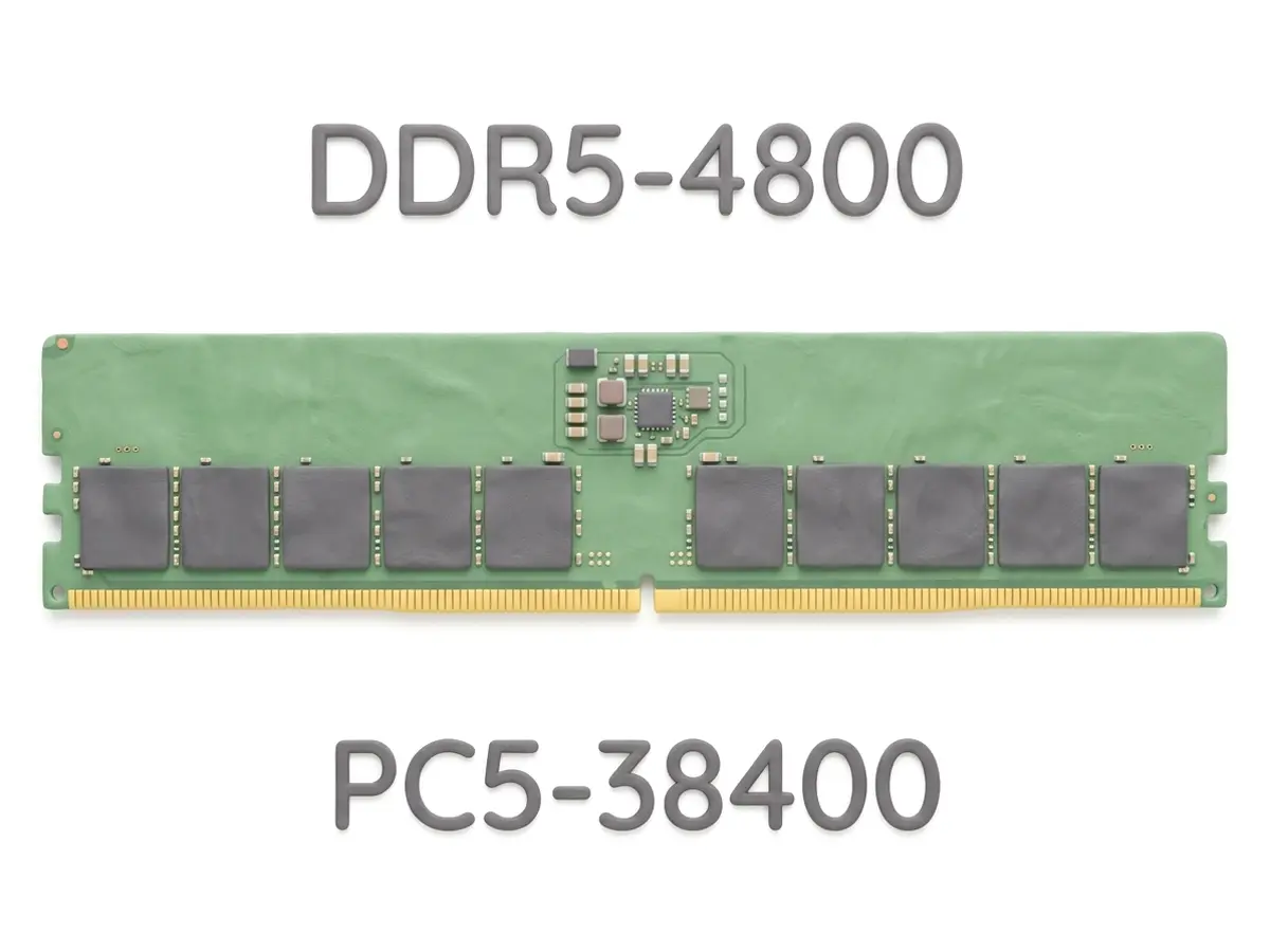 DDR5-4800（PC5-38400）とは - IT用語辞典 e-Words