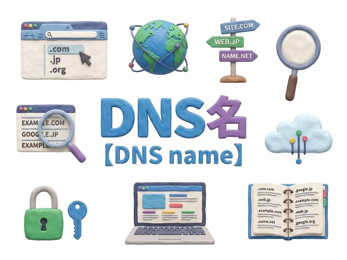 DNS名のイメージ画像