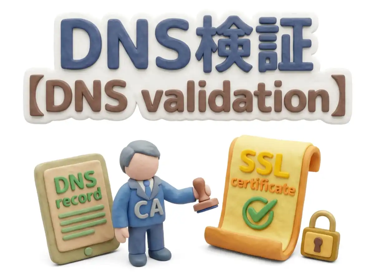 DNS検証のイメージ画像