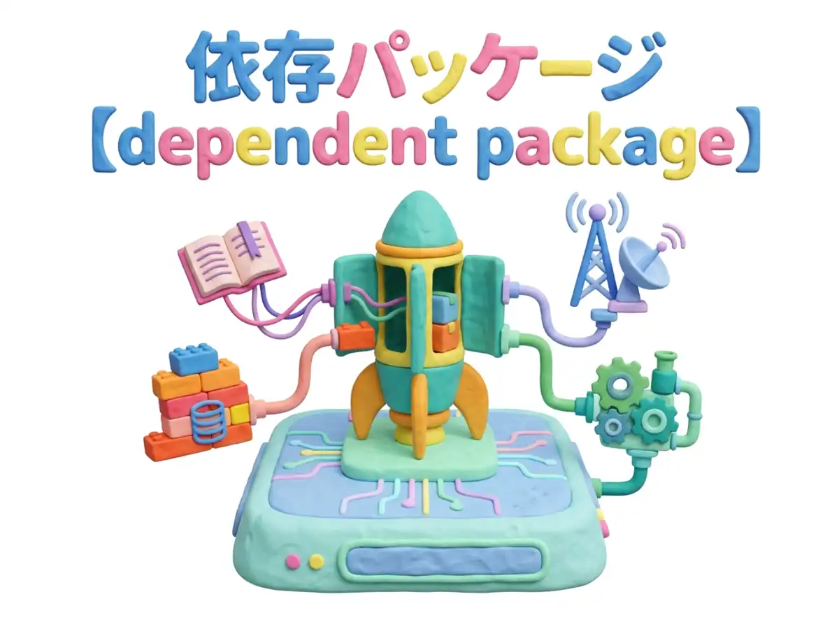 依存パッケージのイメージ画像