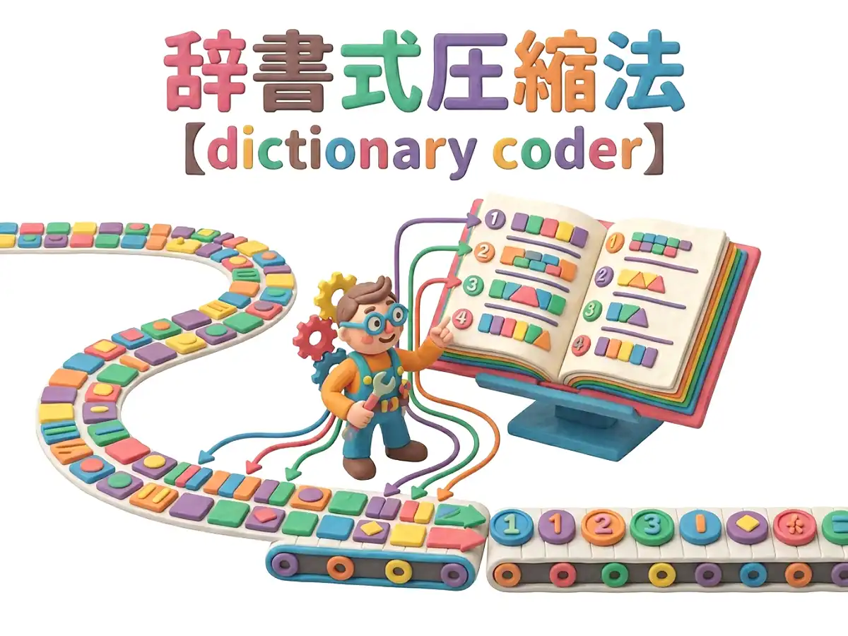 辞書式圧縮法のイメージ画像