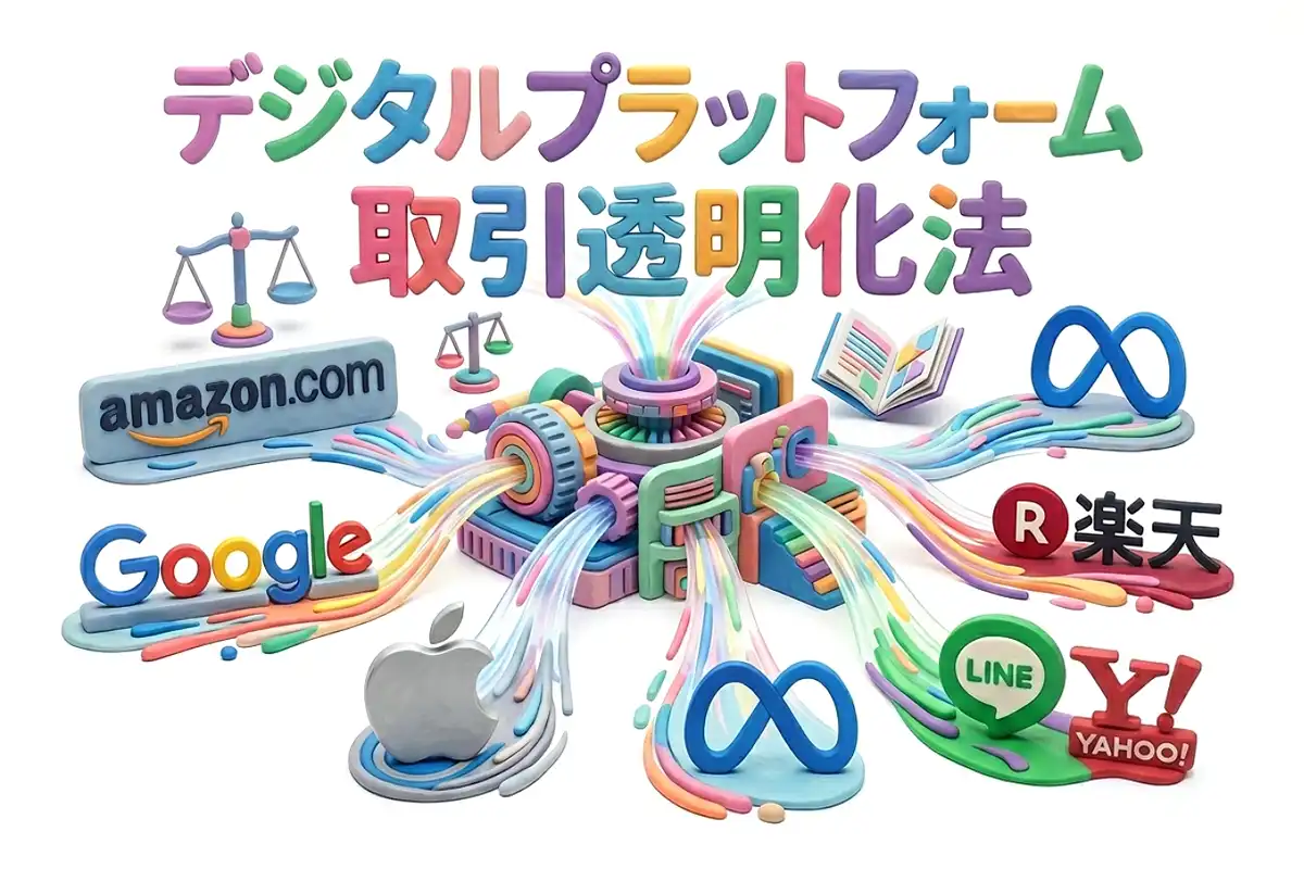デジタルプラットフォーム取引透明化法のイメージ画像
