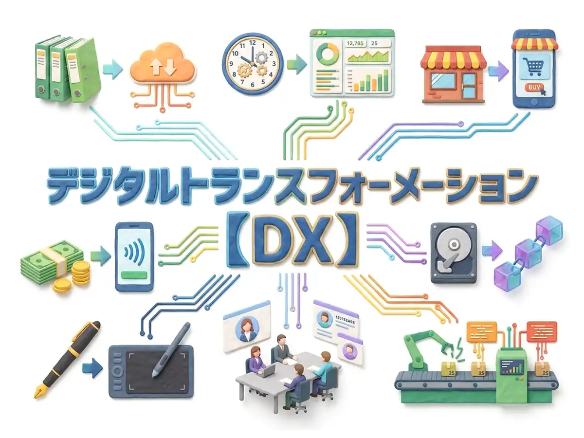デジタルトランスフォーメーションのイメージ画像