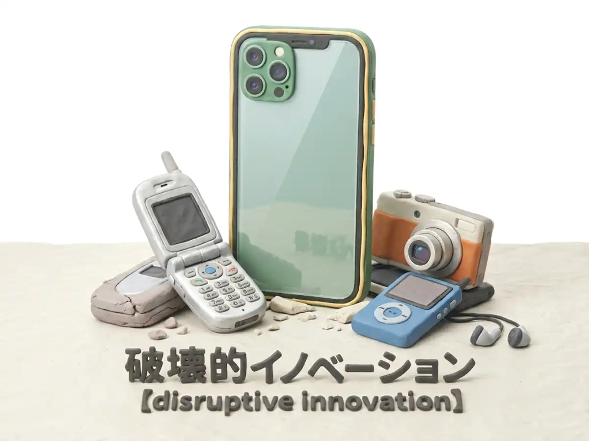 破壊的イノベーションのイメージ画像