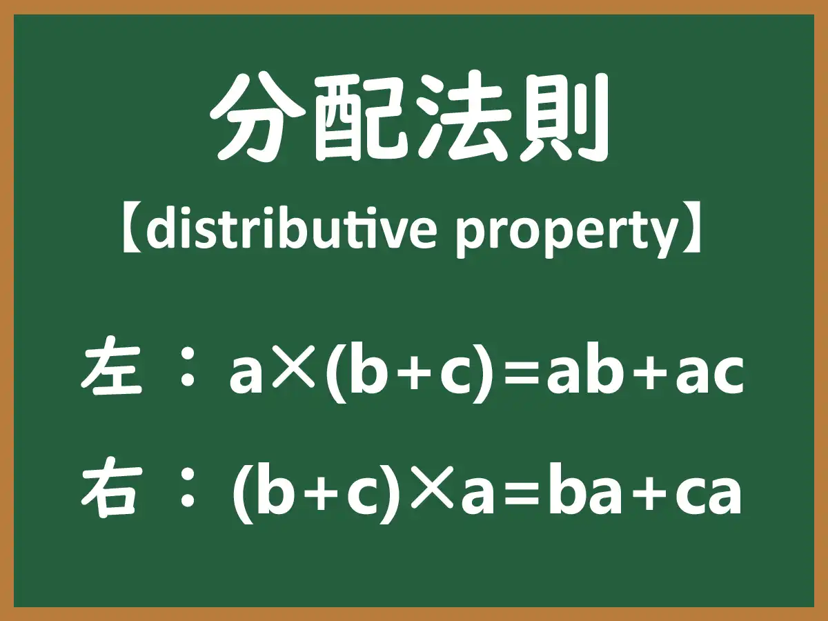 分配法則のイメージ画像