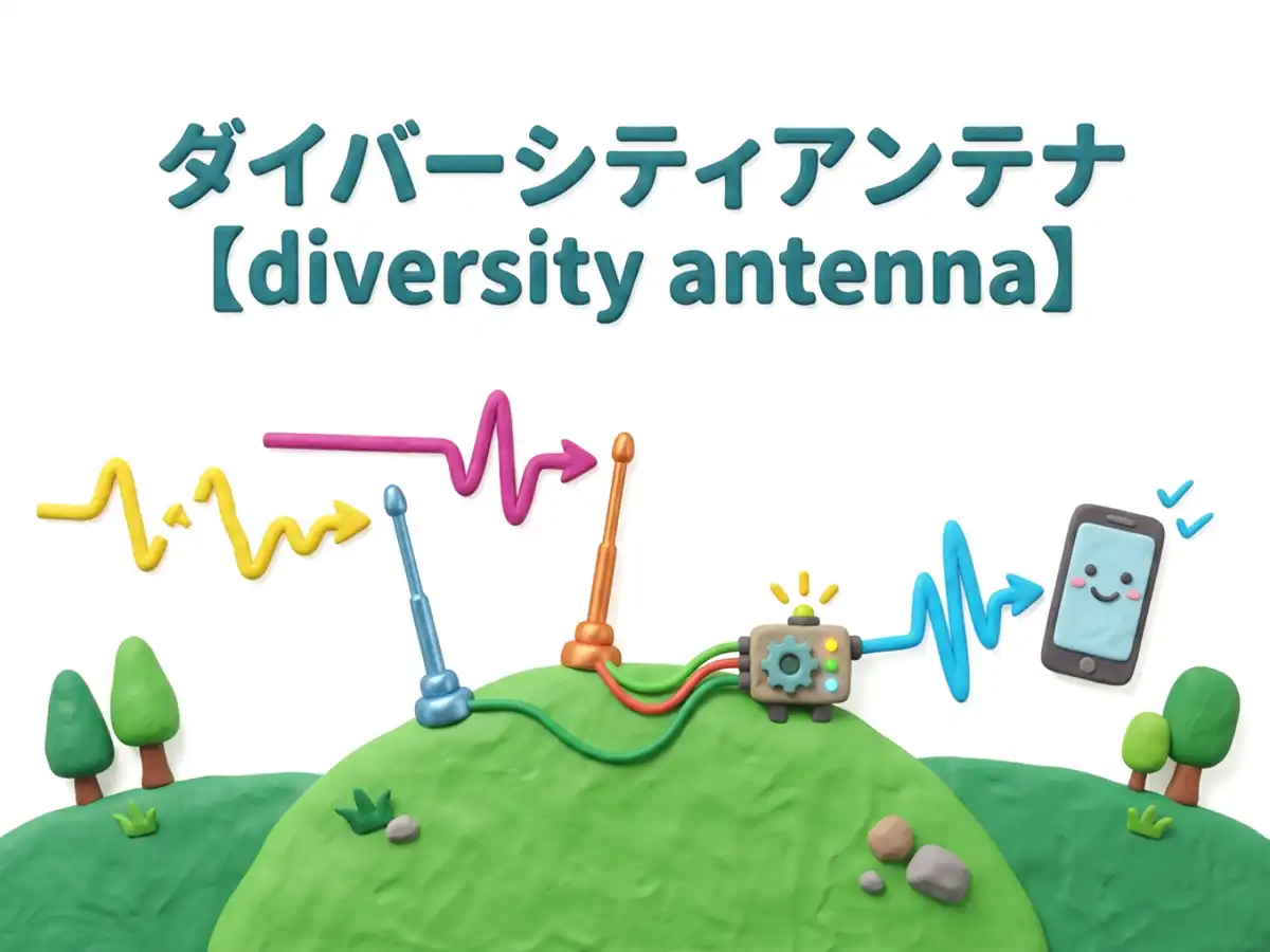 ダイバーシティアンテナのイメージ画像