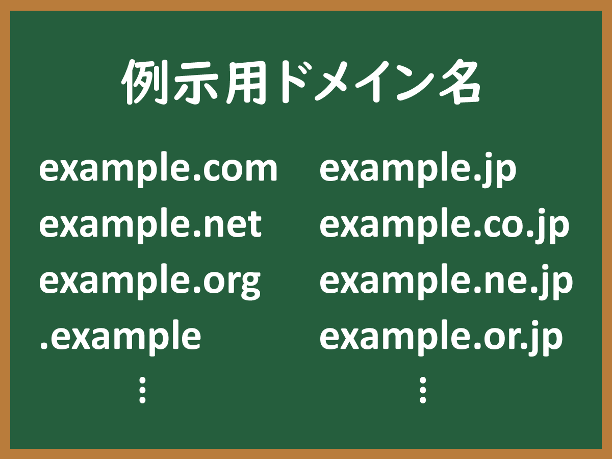 example.comのイメージ画像