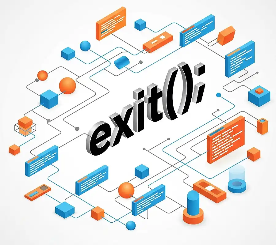exit関数のイメージ画像