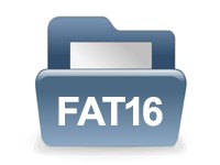 FAT16のイメージ画像