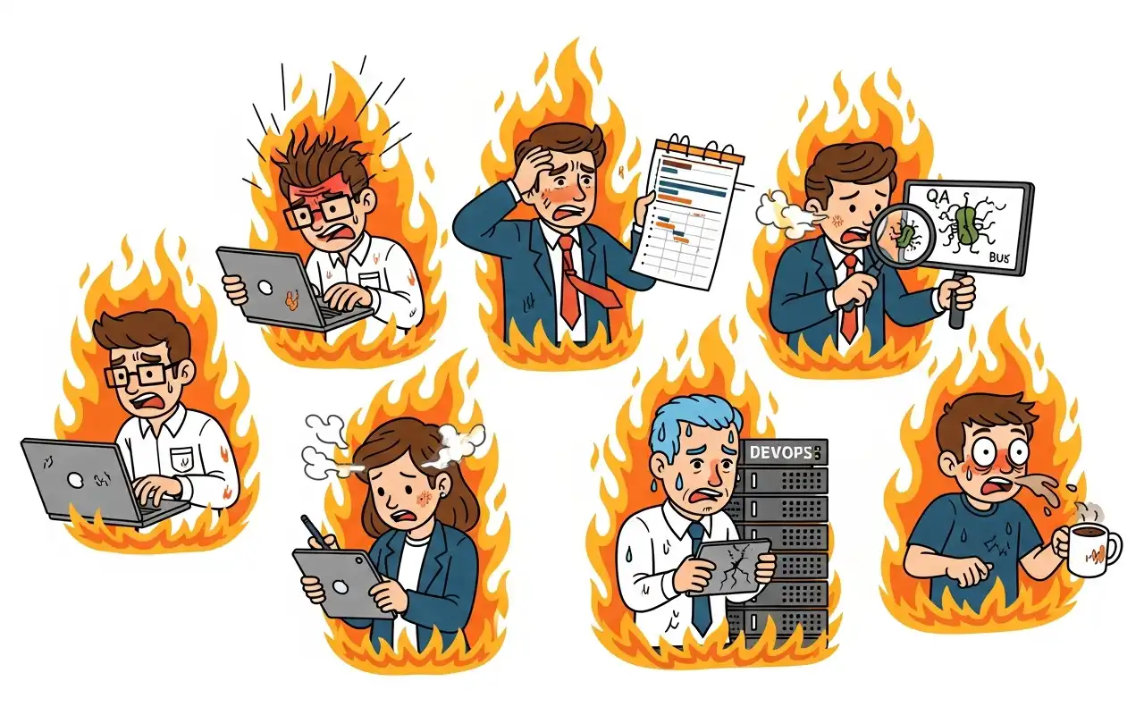 炎上プロジェクトのイメージ画像