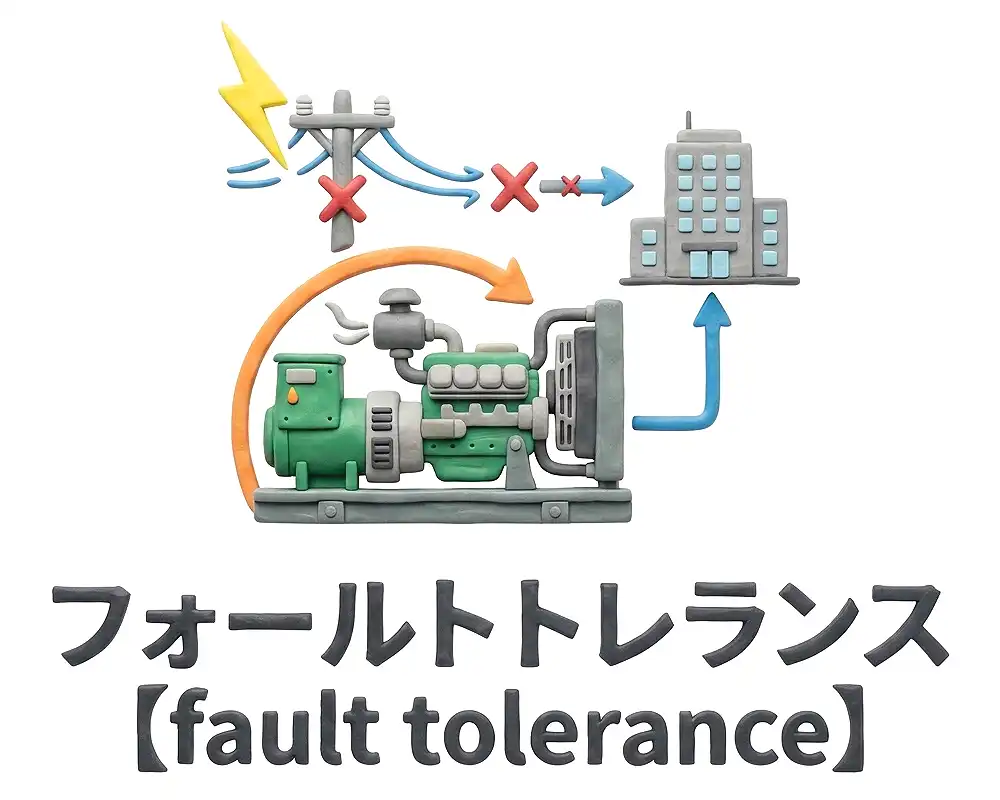 耐障害性のイメージ画像