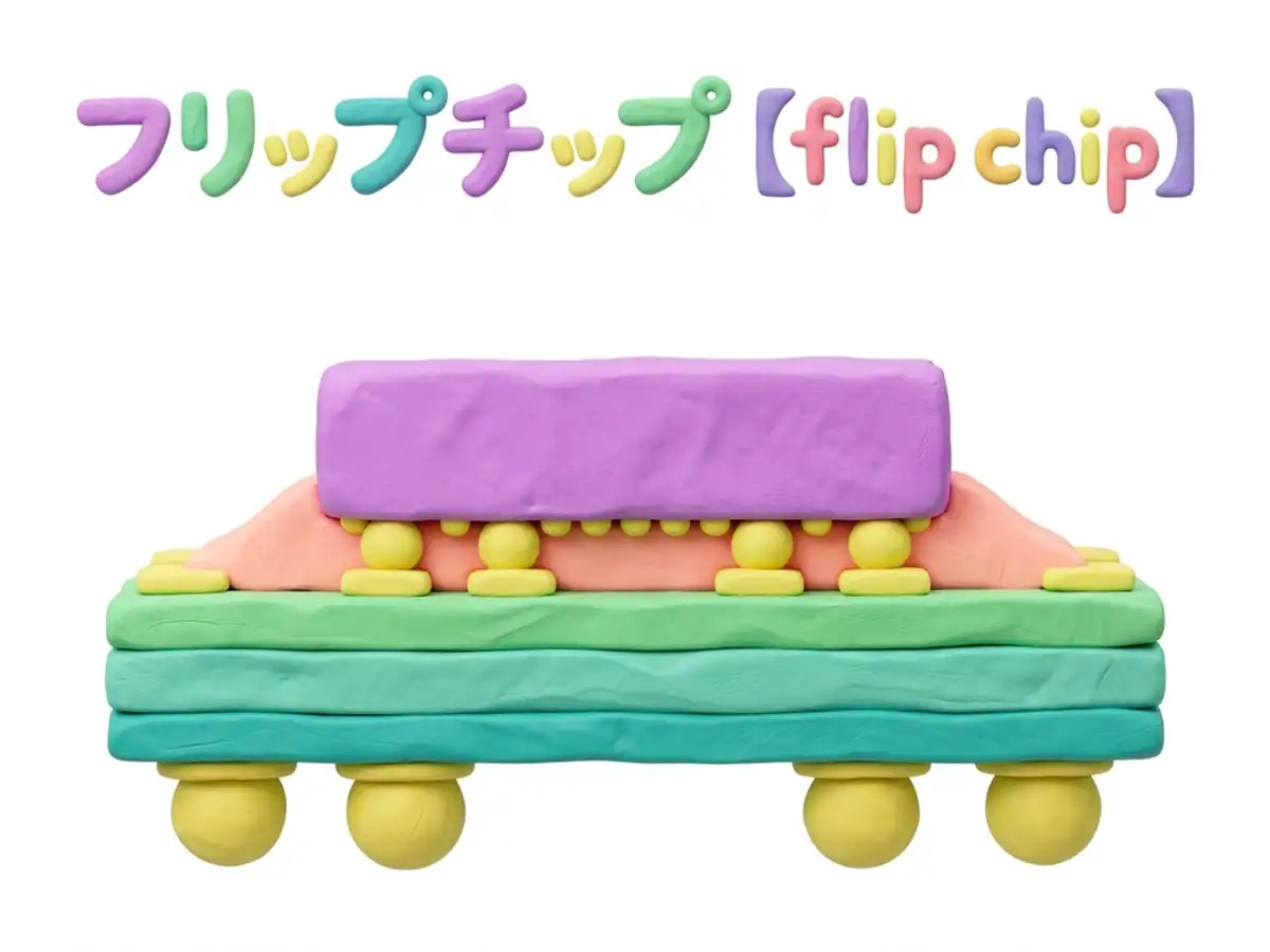 フリップチップのイメージ画像