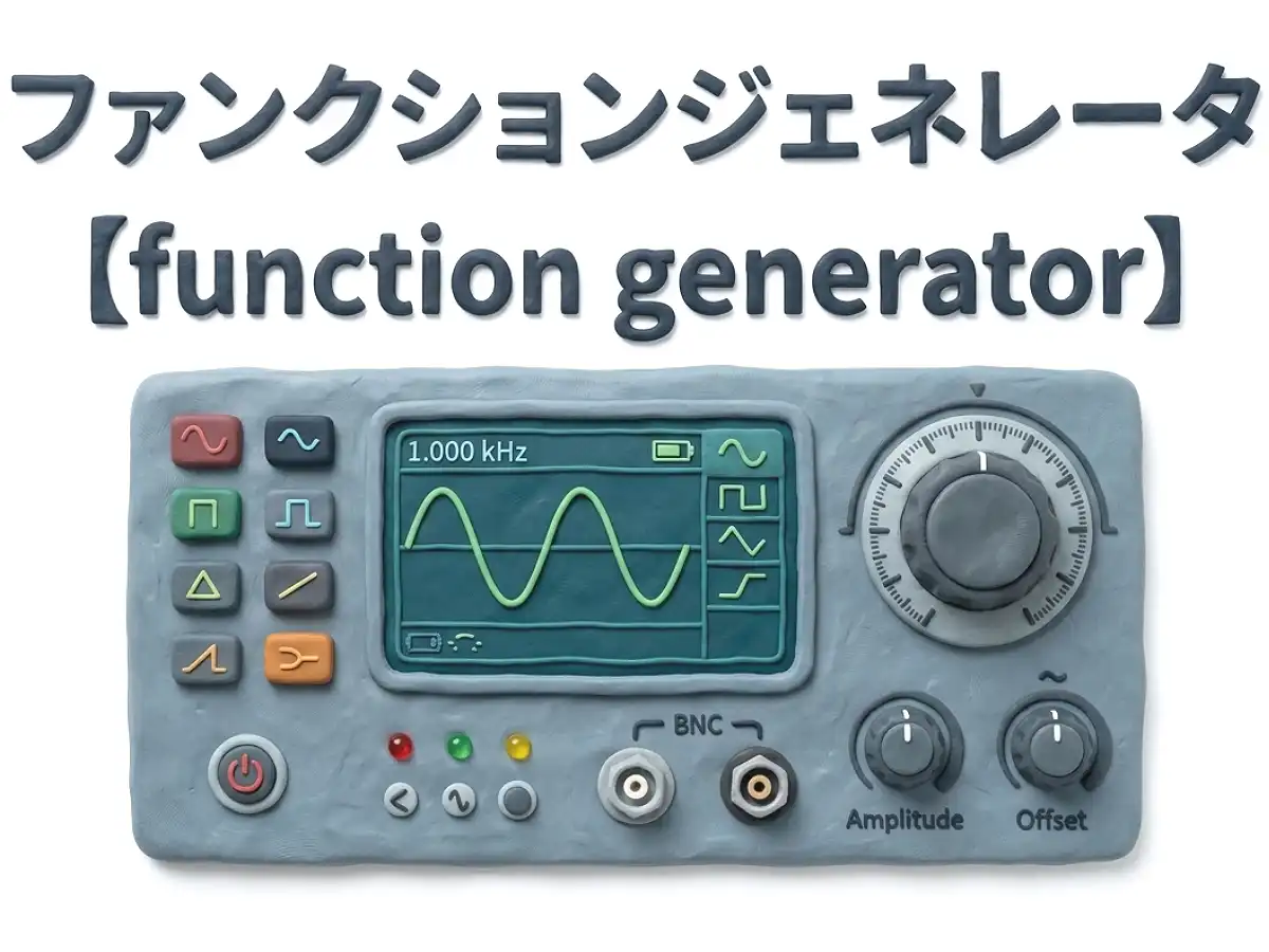 ファンクションジェネレータのイメージ画像