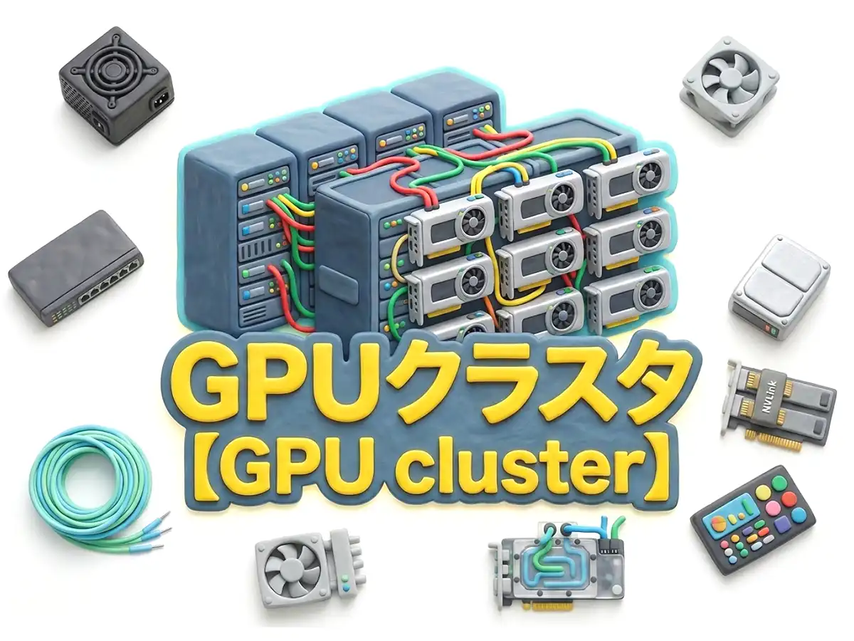 GPUクラスタのイメージ画像