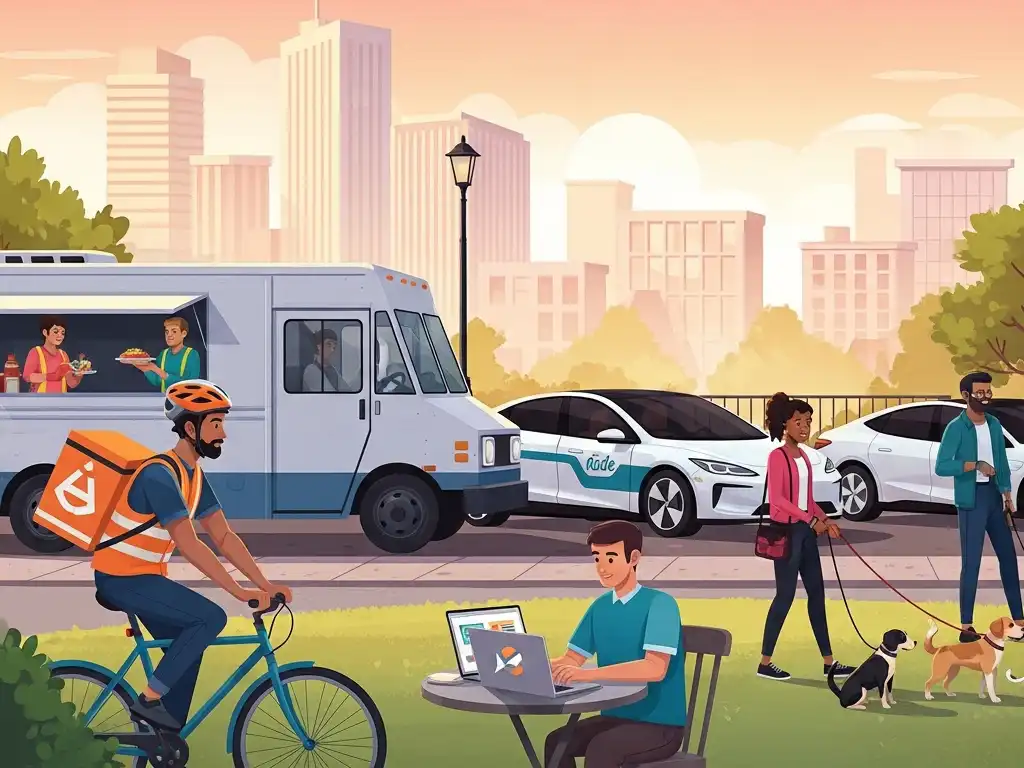 ギグエコノミーのイメージ画像