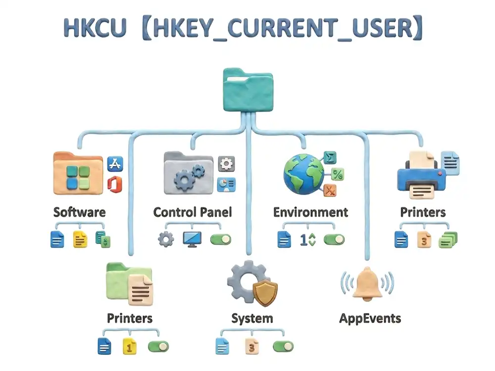 HKCUのイメージ画像