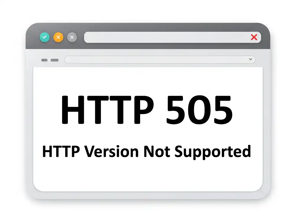 505エラーのイメージ画像