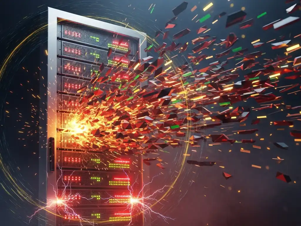 HTTPフラッド攻撃のイメージ画像