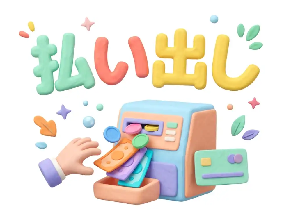 払い出しのイメージ画像