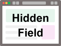 隠しフィールドのイメージ画像
