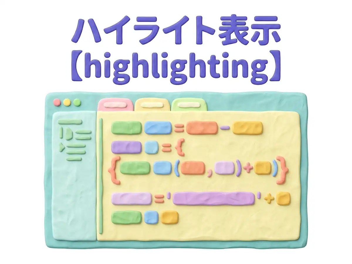 ハイライト表示のイメージ画像