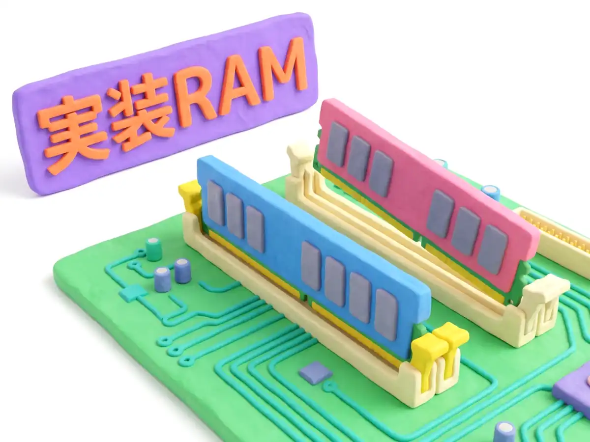 実装RAMのイメージ画像